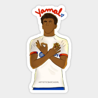 Yamal Lamine Barca Sticker